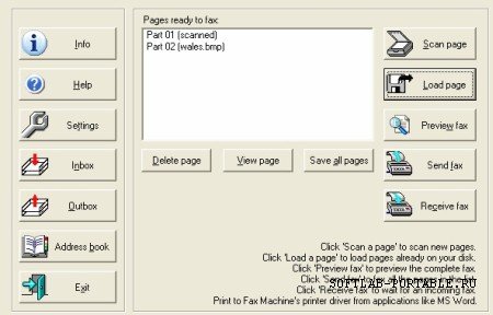 Fax Machine 4.33 Portable