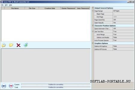 Some PDF to Word Converter 1.5 Portable