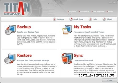 Titan Backup 2.3.0.97 Portable