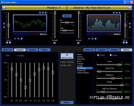 DJ Music Mixer 3.8 Portable