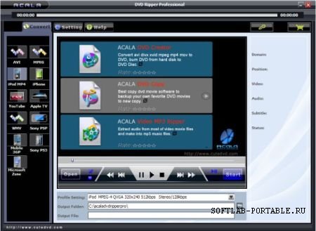 Acala DVD Ripper Professional 5.8.7 Portable