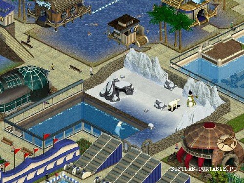 Zoo Tycoon: Dinosaur Digs + Marine Mania  ( RUS )