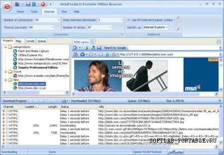 Offline Explorer 8.5.0.4972 Enterprise Portable