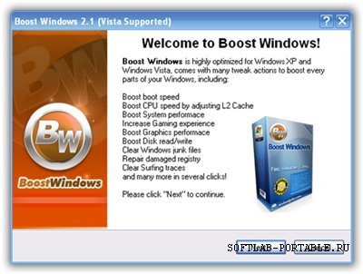 Boost Windows 2009 2.1 Portable