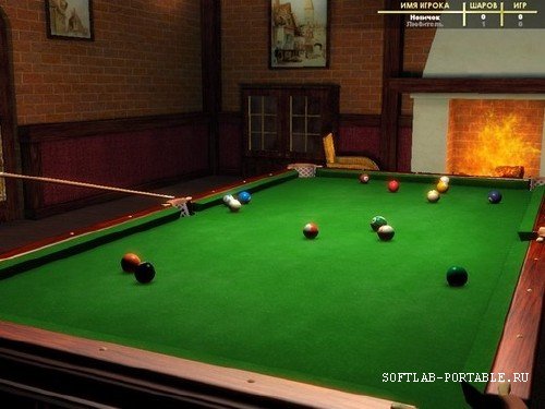 Billiard Deluxe Portable (RUS)