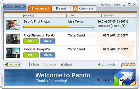 Pando 2.3.0.2 Portable