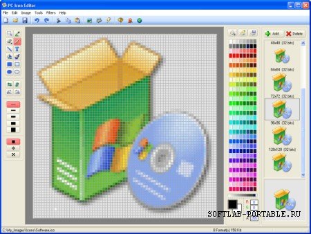 PC Icon Editor 3.4 Portable