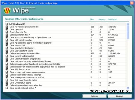 Wipe 2.30 Portable Rus