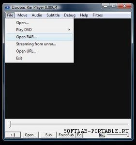 Dziobas Rar Player 0.009.39 Portable