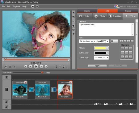 Movavi Video Editor 23.3.0 Portable