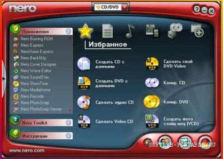 Nero Reloaded 6.6.1.15d Ultra Edition Portable