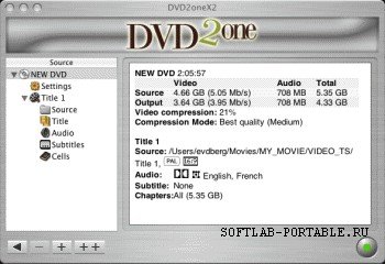 DVD2one 2.4.0 Portable