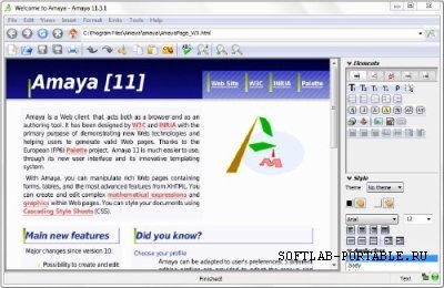 Amaya 11.4.4 Portable