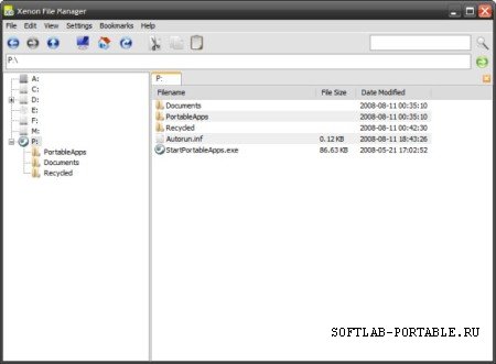Xenon File Manager 1.5.0.1 Portable
