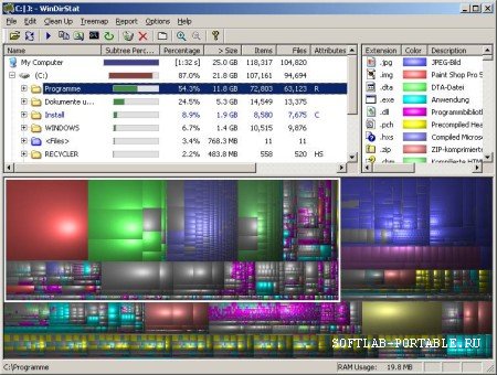 WinDirStat 1.1.2.3 Portable