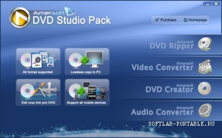Aimersoft DVD Studio Pack 2.4.0 Portable