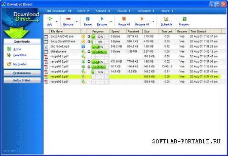 Download Direct 1.6 Portable