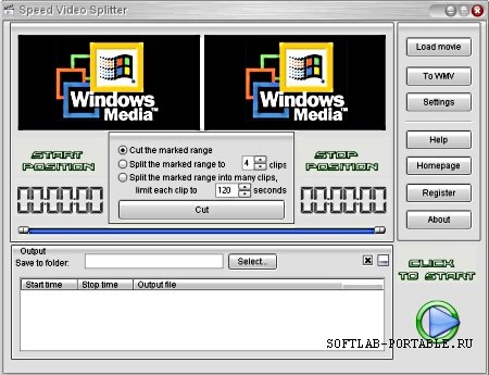 Portable Speed Video Splitter v4.3.24