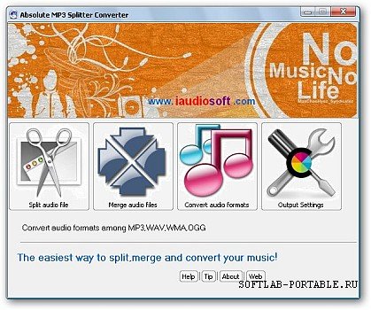 Absolute MP3 Splitter Converter 3.0.1 Portable