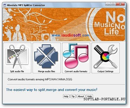 Absolute MP3 Splitter Converter 3.0.1 Portable