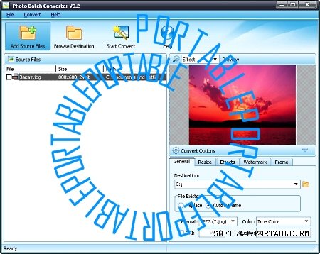 Portable Photo Batch Converter v3.2