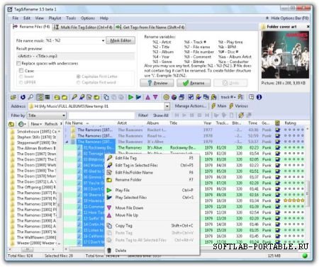 Tag&Rename 3.9.15 Portable