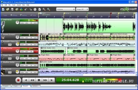 Acoustica Mixcraft 5.1.149 Portable