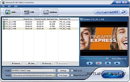 Aimersoft HD Video Converter 2.4.2.0 Portable