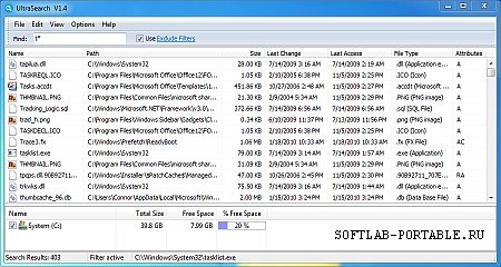 UltraSearch 3.4 Portable