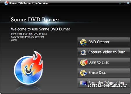 Sonne DVD Burner 4.3.0.2162 Portable
