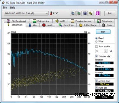 HD Tune Pro 6.0 Portable