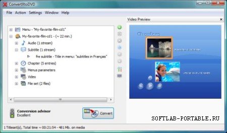 VSO ConvertXtoDVD 7.0.0.77 Portable