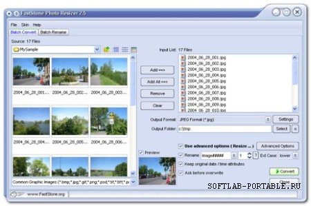 FastStone Photo Resizer 4.4 Portable