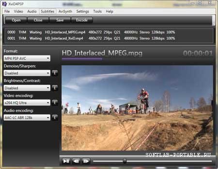 XviD4PSP 8.1.59 Portable