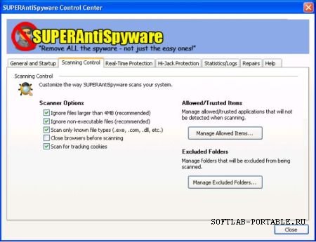 SUPERAntiSpyware Pro X 10.0.1250 Portable