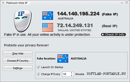 Platinum Hide IP 3.0.9.6 Portable