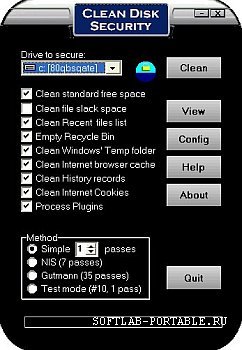 Clean Disk Security 8.0.2 Portable