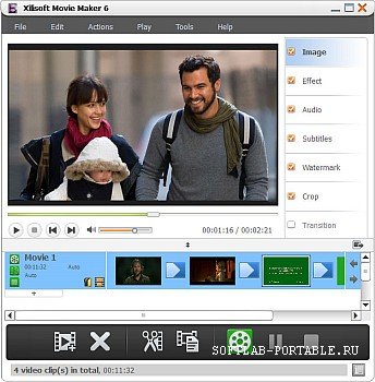 Xilisoft Movie Maker 6.6.0.20170123 Portable