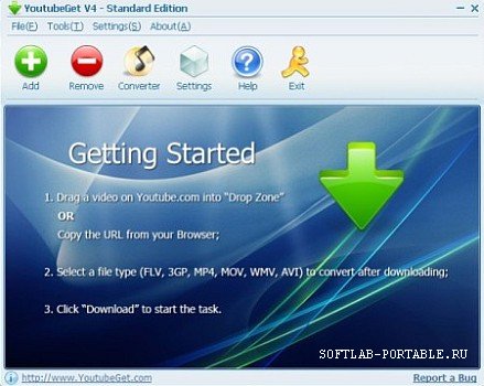 YoutubeGet 7.3.1.1 Portable