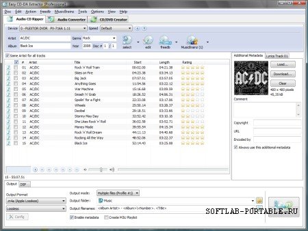 Easy CD-DA Extractor 16.1.0.1 Portable