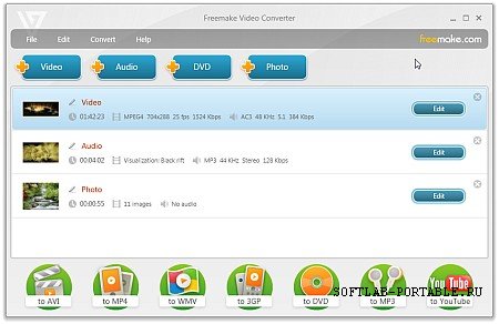 Freemake Video Converter 4.1.13.170 Portable