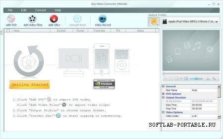 Any Video Converter Ultimate 7.1.8 Portable
